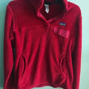 Patagonia sweater red/pink